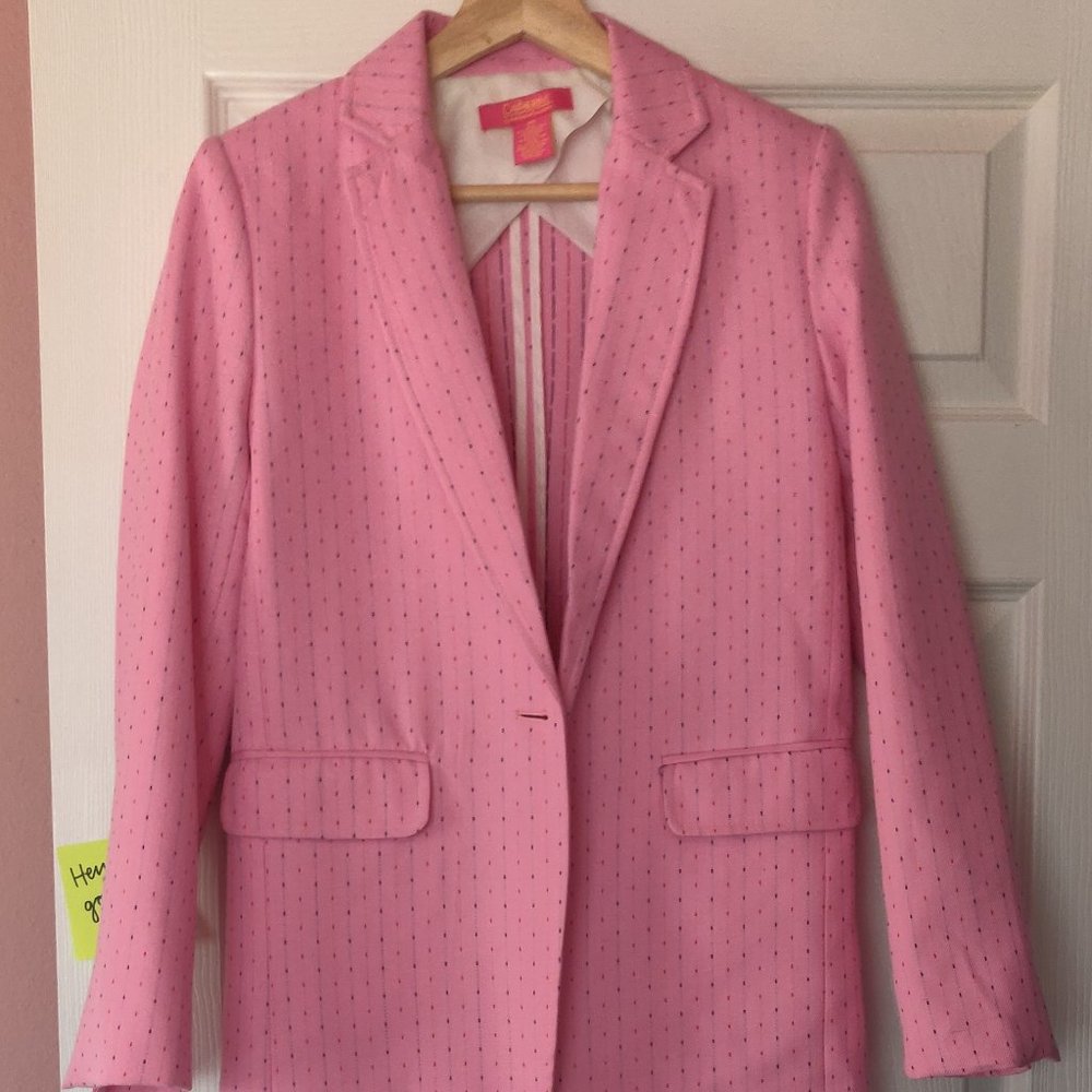 Catherine Malandrino Cool pink blazer